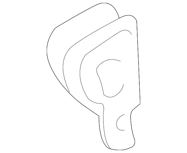 MR512022 Деталь PLUG, RIGHT