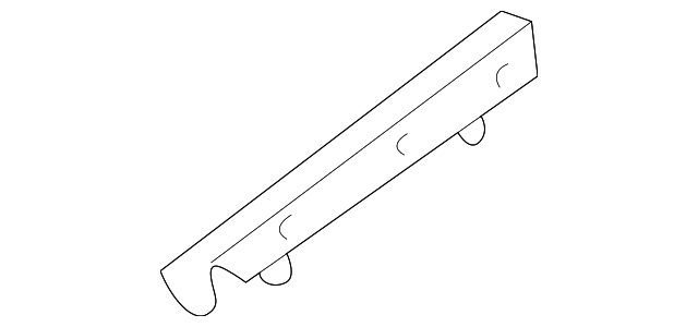MR435985 Деталь BELT MOLDING SEAL, LEFT