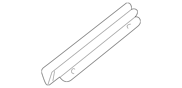 MR384822 Деталь BELT W'STRIP, RIGHT
