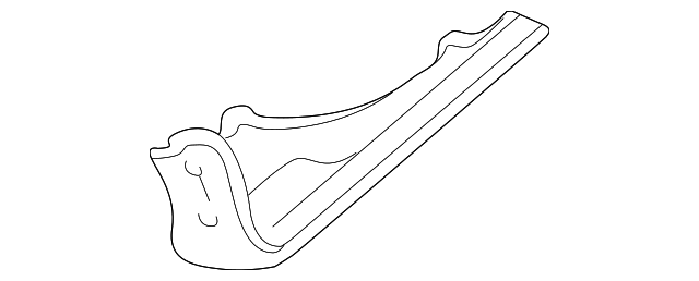 MR439638 Деталь UPPER EXTN, RIGHT