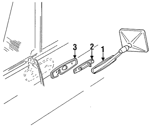 V10 OUTSIDE MIRRORS