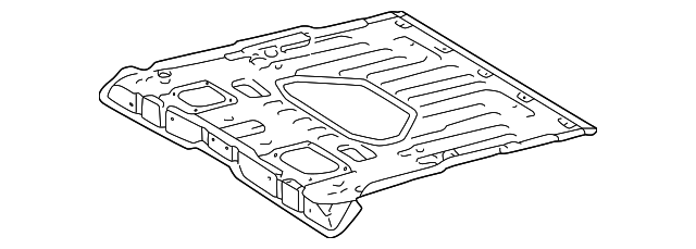 58311-42010 Деталь REAR FLOOR PAN