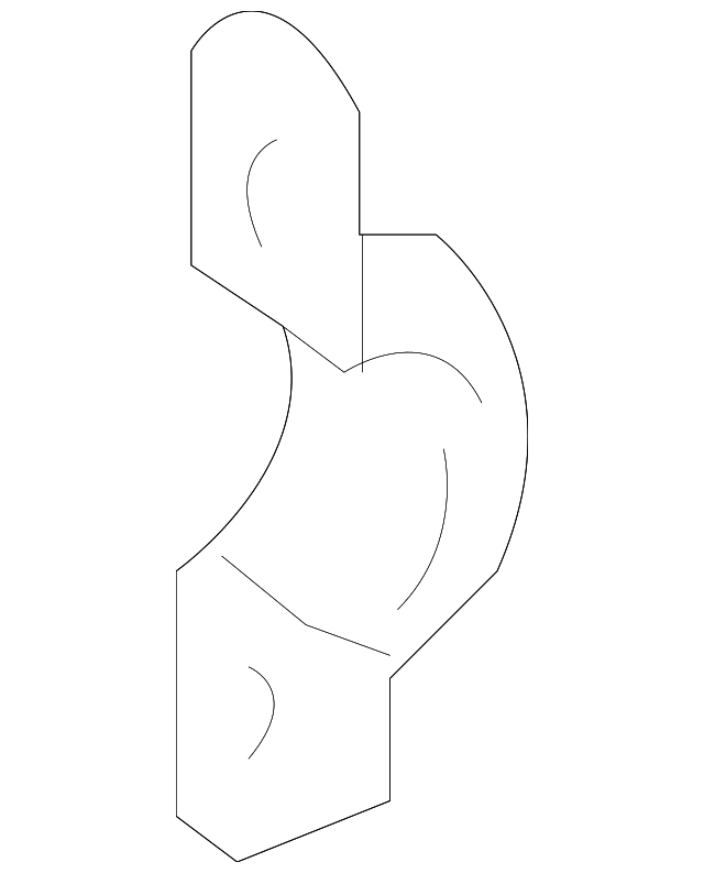 25334-2E000 Деталь RADIATOR ASSY UPPER BRACKET