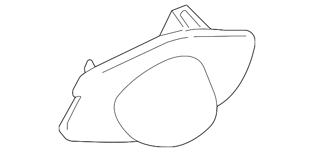 81271-12521 Деталь LENS, RIGHT