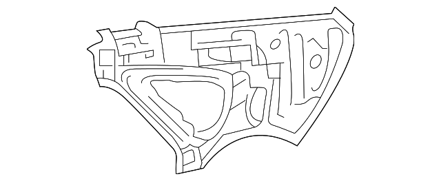 561-809-601-C Деталь INNER PANEL, LEFT