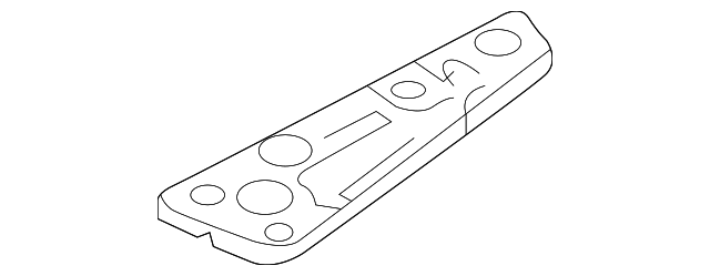561-809-413-A Деталь CONNECTOR PLATE, LEFT