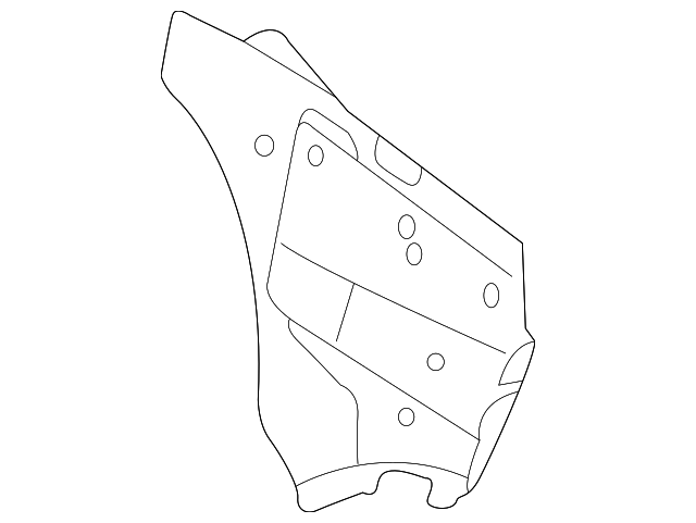561-813-567 Деталь CORNER PANEL, LEFT
