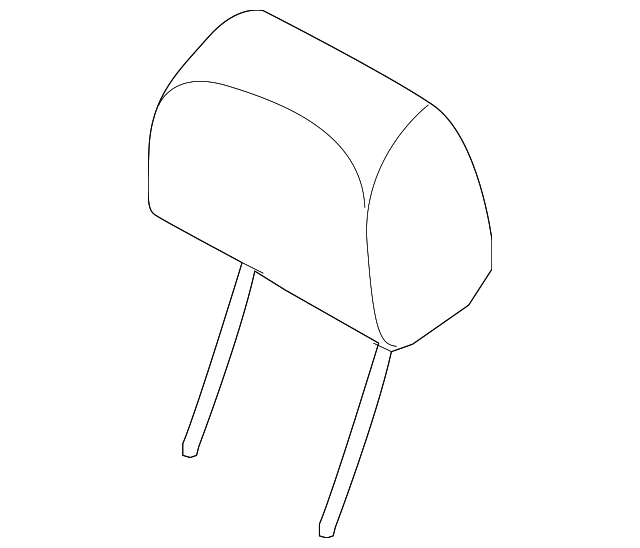 52107268945 Деталь HEADREST, LEFT
