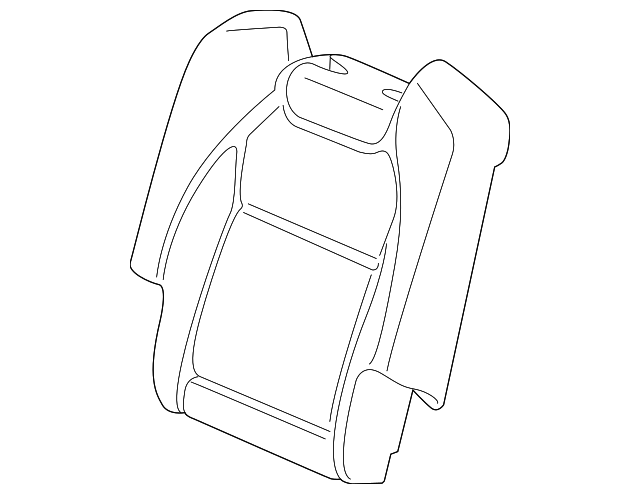 81327-TZ5-A01 Деталь PAD, R. MIDDLE SEAT-BACK