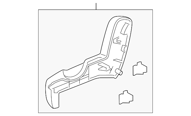 81351-TZ5-A01ZC Деталь COVER, R. OUTER-RECLINING (OUTER) *NH690