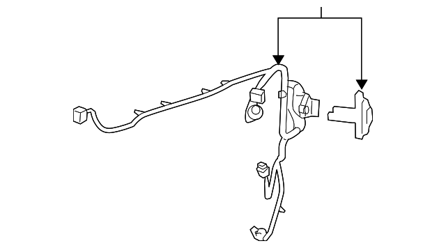 22820455 WIRE HARNESS, LEFT