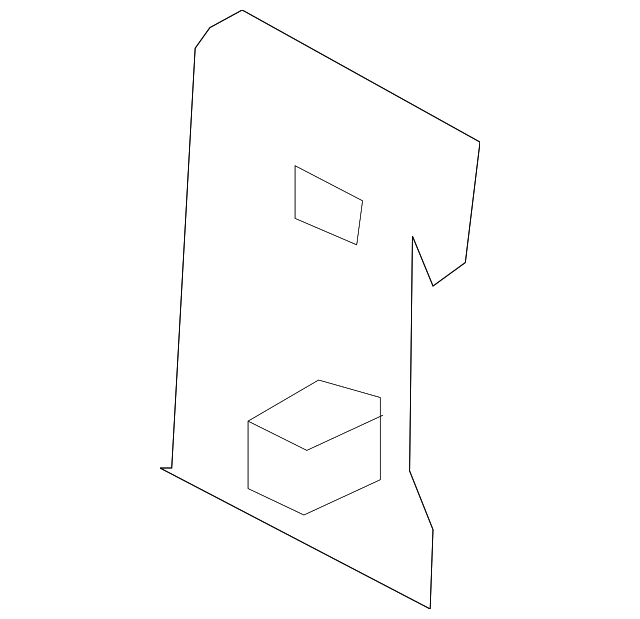82851-ED00A Деталь DOOR W'STRIP CLIP, LEFT