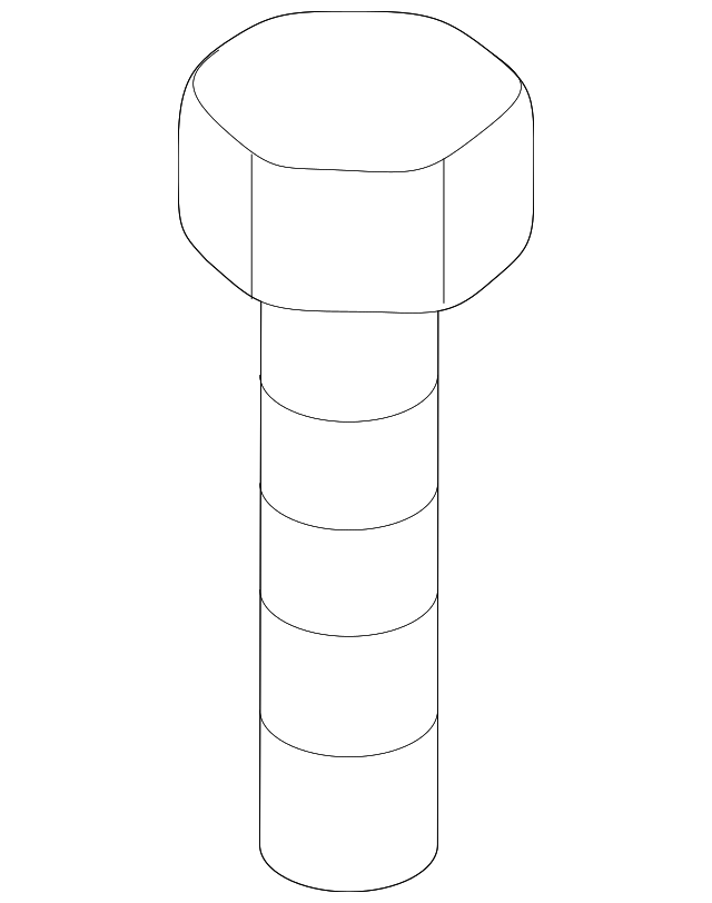 9XG106699L Деталь HOLD DOWN SCREW