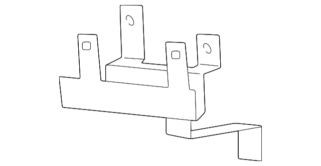 ZZP066735 Деталь FUSE BOX BRACKET