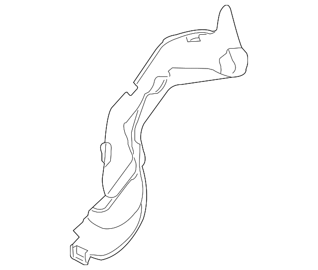 7557282Z00 Деталь FILLER SHIELD