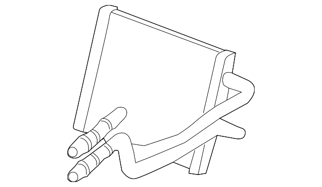 DF71-61-A10 Деталь HEATER CORE
