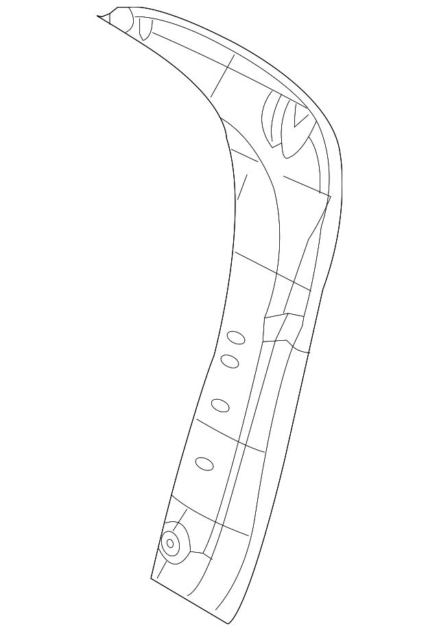 88395-2GHE0J7 Деталь SEAT BACK PANEL, RIGHT
