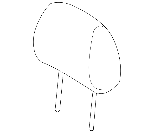 88700-2GHD0AG5 Деталь HEADREST, LEFT