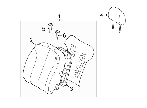 Optima FRONT SEAT COMPONENTS 2