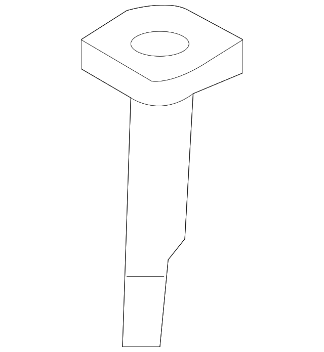 88395-2F100S8 Деталь HEADREST GUIDE, RIGHT