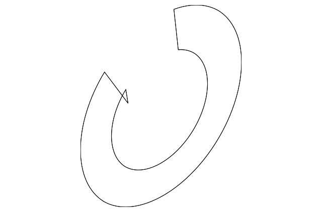 4359682Z00 Деталь SNAP RING, LEFT
