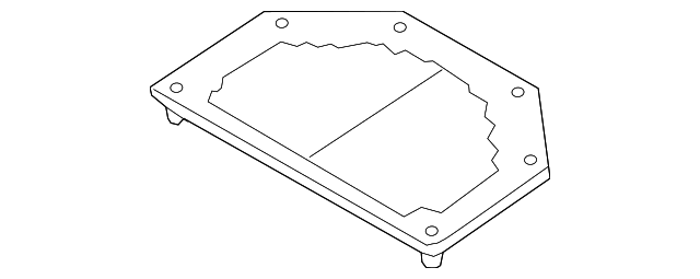 65-13-6-925-337 WOOFER TRIM PLATE, RIGHT