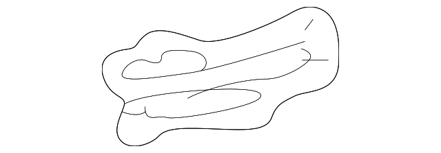 53736-47010 REINF BRACKET, LEFT