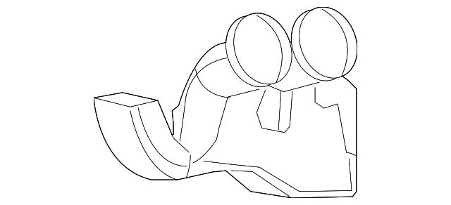 4865552AA Деталь CENTER DUCT