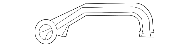4865545AA Деталь OUTER DUCT, LEFT