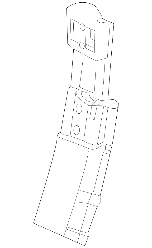 209-860-00-32 Деталь ROLL BAR, LEFT