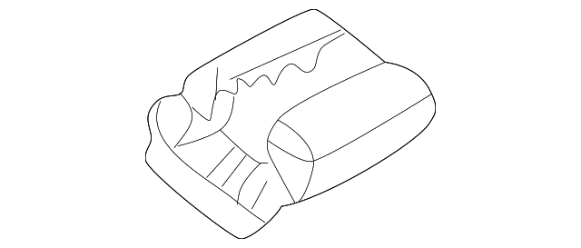 10314763 Деталь TRACK END COVER, RIGHT