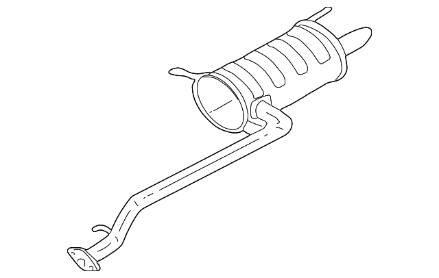 28700-38315 Деталь MUFFLER
