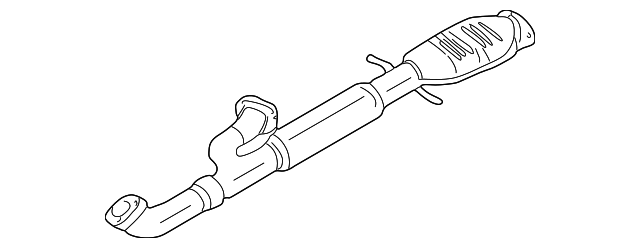 28610-38310 Деталь FRONT PIPE
