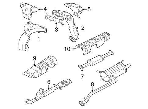 Sonata EXHAUST COMPONENTS