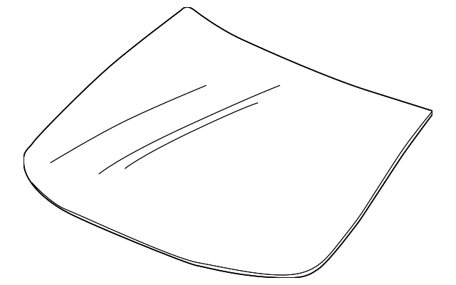 73111-TX6-A13 Деталь GLASS SET, FR. WINDSHIELD (GREEN)(AGC)
