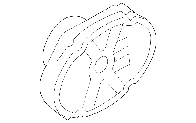 9L3Z-18808-K REAR DR SPEAKER, LEFT