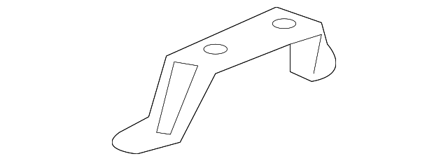 23145234 UPPER TRIM BRACKET, LEFT