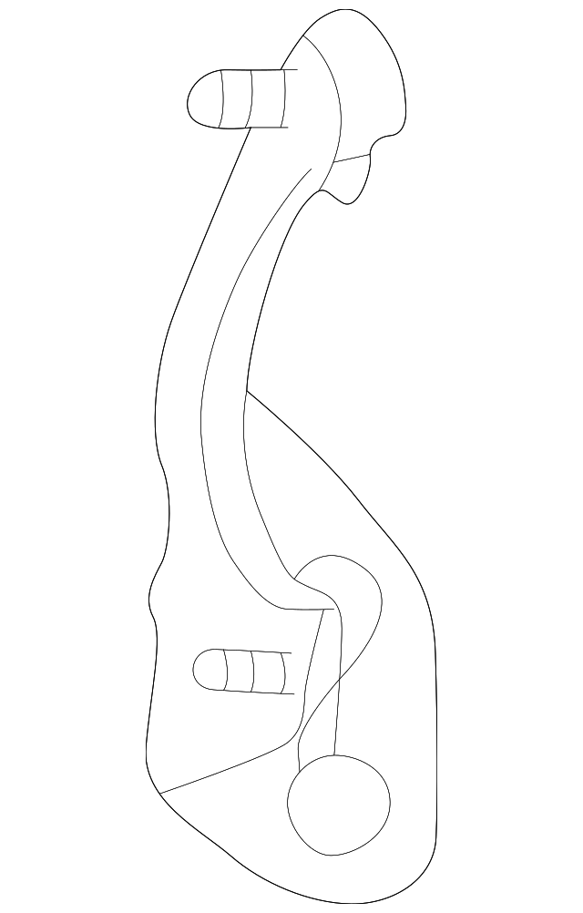 55315003AB Деталь INTERMED SHAFT BRACKET