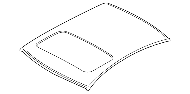 8D5-817-017-A Деталь ROOF PANEL