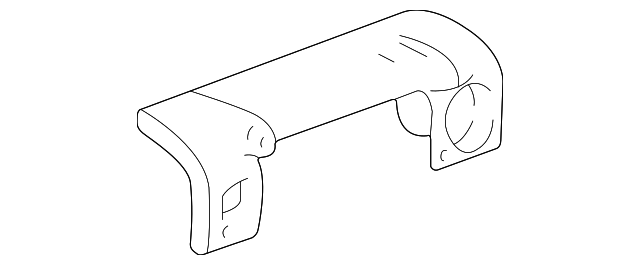 10358035 UPPER TRIM, RIGHT
