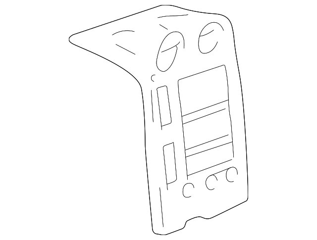 25819206 Деталь CENTER BEZEL
