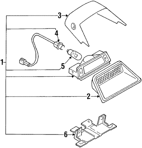 MX-6 HIGH MOUNT LAMPS 2