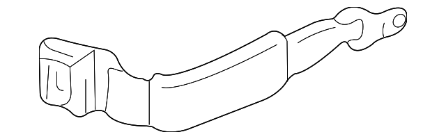 12470305 Деталь SEAT BELT ASSY, LEFT