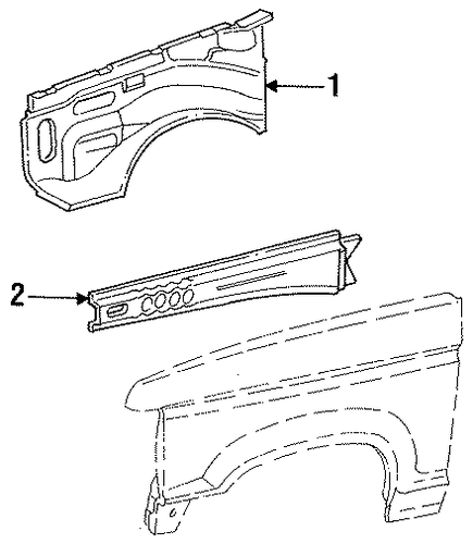 Explorer INNER STRUCTURE & RAILS