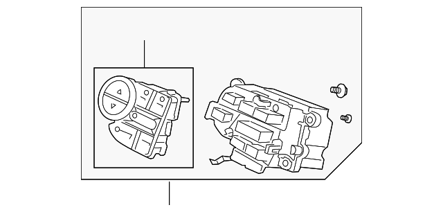 79620-STK-A43ZA Деталь SWITCH ASSY., L. AUTO AIR CONDITIONER *N