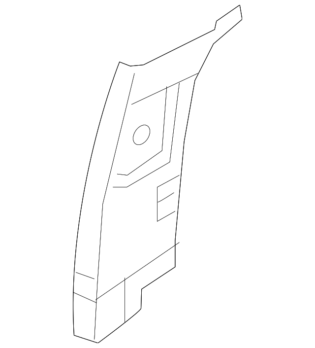 19316824 Деталь UPR CTR PLR TRIM, RIGHT