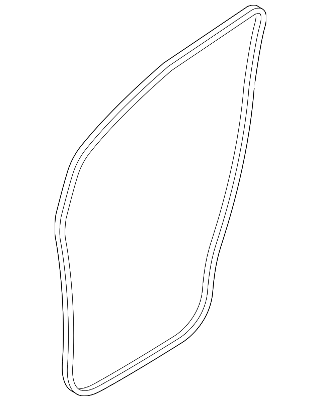 19316829 Деталь W'STRIP ON BODY, LEFT