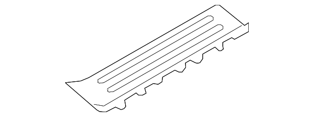 19316830 Деталь FRONT SILL PLATE, RIGHT
