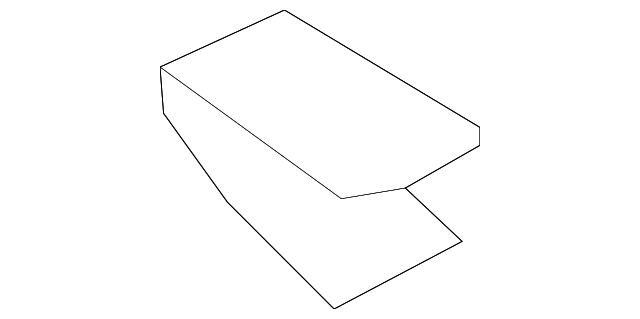 19317776 Деталь UPR CTR PLR TRIM CLIP, LEFT