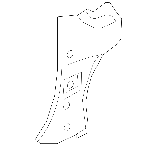 19316834 Деталь TRIM COVER, RIGHT